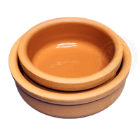 صحن من الفخار للطعام والشراب للطيور والقطط والقوار...