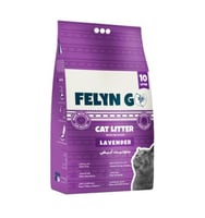 رمل فيلين قو رول باق للقطط برائحة اللافندر 10 لتر