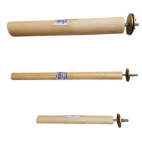 مجاثم وقوف خشبية للطيور متعددة القياسات قابلة للتث...