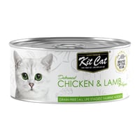 كت كات طعام رطب للقطط دجاج مع لحم الضأن منزوع العظ...