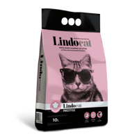 ليندو كات برستيج رمل قطط برائحة بودرة الأطفال اللط...