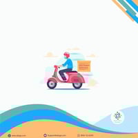 دعم توصيل الطلبات يصل الى 3000 شهرياً