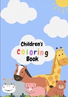 دفتر تلوين أطفال بأشكال حيوانات