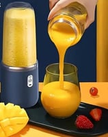 خلاط عصير محمول يو اس بي مع 2كوب