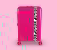 حقيبة سفر من | Bande a part | ضد الكسر - 4 عجلات م...