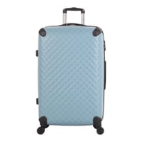 طقم حقائب سفر فاخرة ومحصنة - 5 قطع (3 ترولي + 2 حق...