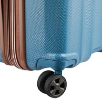 حقيبة سفر من ديلسي-دائري 55 سم أزرق فائق النحافة