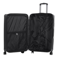 طقم حقائب سفر فاخرة ومحصنة - 5 قطع (3 ترولي + 2 حق...