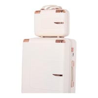 طقم شنط سفر دبش عرايس 7 قطع بسحاب متين - كفرات مزد...