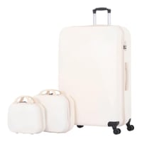 طقم شنط سفر - مكون من 7 قطع يشمل 5 شنط تروللي وشنط...