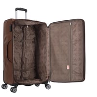 طقم حقائب سفر جلد 3 قطع بخامة جلد PU الفاخرة، تصمي...