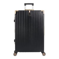 طقم حقائب سفر فاخرة من الألومنيوم - 3 قطع بتصميم ع...