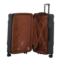 طقم حقائب سفر صلبة مكون من 3 قطع يتميز بتصميمه الع...