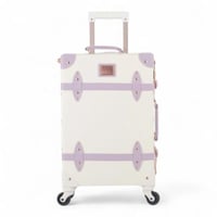 حقيبة سفر فاخرة بتصميم كلاسيكي (20 بوصة) - مصنوعة...