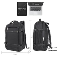 حقيبة ظهر مميزة بمقبض علوي وجانبي متعددة الوظائف ل...