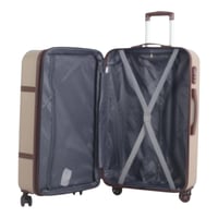 طقم حقائب سفر فاخرة ومتكاملة من ثلاث 3 قطع من البو...