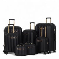 طقم شنط سفر - مكون من 7 قطع يشمل 5 شنط تروللي وشنط...