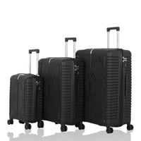 طقم شنط سفر ضد الكسر من خامة البولي بروبيلين مكون...