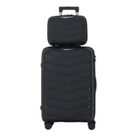 طقم شنط سفر ضد الكسر من خامة البولي بروبيلين مكون...