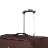 طقم شنط سفر قماش 3 قطع دبل كفرات هيكل ألمونيوم وسح...