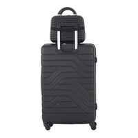 طقم حقائب سفر من 4 قطع - بكفرات دوارة360 درجة - وق...