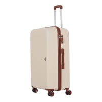 طقم شنط فايبر ABS مكون من 4 قطع يشمل حقيبة مكياج -...