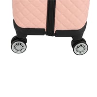 طقم حقائب سفر فاخرة ومحصنة - 5 قطع (3 ترولي + 2 حق...