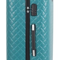 طقم حقائب سفر فاخرة ومحصنة - 5 قطع (3 ترولي + 2 حق...