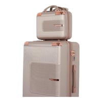 طقم شنط سفر دبش عرايس 7 قطع بسحاب متين - كفرات مزد...