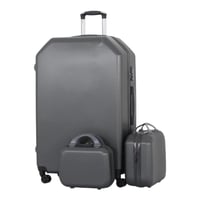 طقم شنط سفر - مكون من 7 قطع يشمل 5 شنط تروللي وشنط...