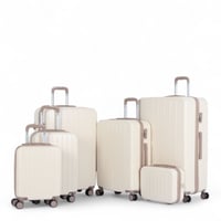 طقم حقائب سفر دبش للعرايس 6 قطع بخامة ABS