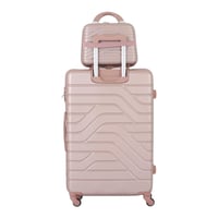 طقم حقائب سفر من 4 قطع - بكفرات دوارة360 درجة - وق...