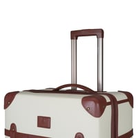 طقم حقائب سفر كلاسيكية من 4 قطع – مغطاة بجلد فاخر...