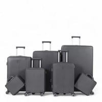 طقم شنط سفر دبش عروسة - مكون من 7 قطع يشمل 5 شنط ت...