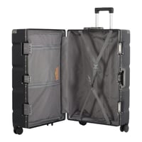 طقم حقائب سفر فاخرة من الألومنيوم - 3 قطع بتصميم ع...