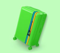 حقيبة سفر من | Bande a part | ضد الكسر - 4 عجلات م...