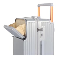 طقم حقائب سفر صلبه مكون من 3 قطع بكفرات دبل وحامل...