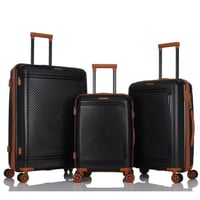 طقم شنط سفر 3 قطع ضد الكسر - كفرات دبل 360 درجة -...