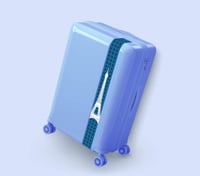 حقيبة سفر من | Bande a part | ضد الكسر - 4 عجلات م...