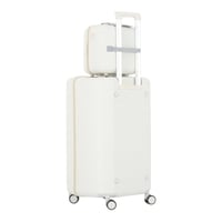 طقم شنط سفر فايبر بتصميم أسطواني مبتكر ومقاوم للما...