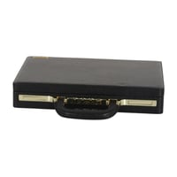 حقيبة دبلوماسية فاخرة مغطاة بالجلد، مزودة بقفل رقم...