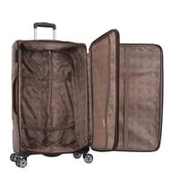 طقم حقائب سفر جلد 3 قطع بخامة جلد PU الفاخرة، تصمي...