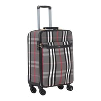 شنطة سفر جلد - ممتاز مفردة مقاس 20 انش هيكل ألومني...