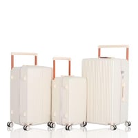 طقم حقائب سفر صلب (3 قطع) – تصميم عصري وقوة أداء