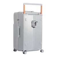 طقم حقائب سفر صلبه مكون من 3 قطع بكفرات دبل وحامل...