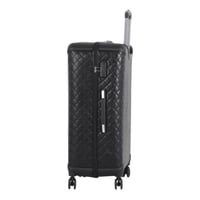 طقم حقائب سفر فاخرة ومحصنة - 5 قطع (3 ترولي + 2 حق...