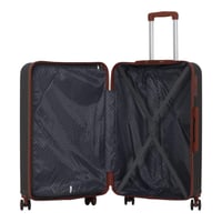 طقم شنط فايبر ABS مكون من 4 قطع يشمل حقيبة مكياج -...