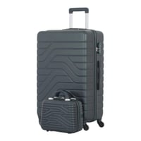 طقم حقائب سفر من 4 قطع - بكفرات دوارة360 درجة - وق...