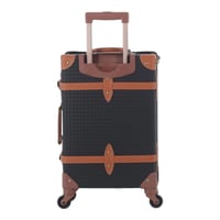 حقيبة سفر فاخرة بتصميم كلاسيكي (20 بوصة) - مصنوعة...