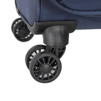 طقم شنط سفر قماش 3 قطع دبل كفرات هيكل ألمونيوم وسح...